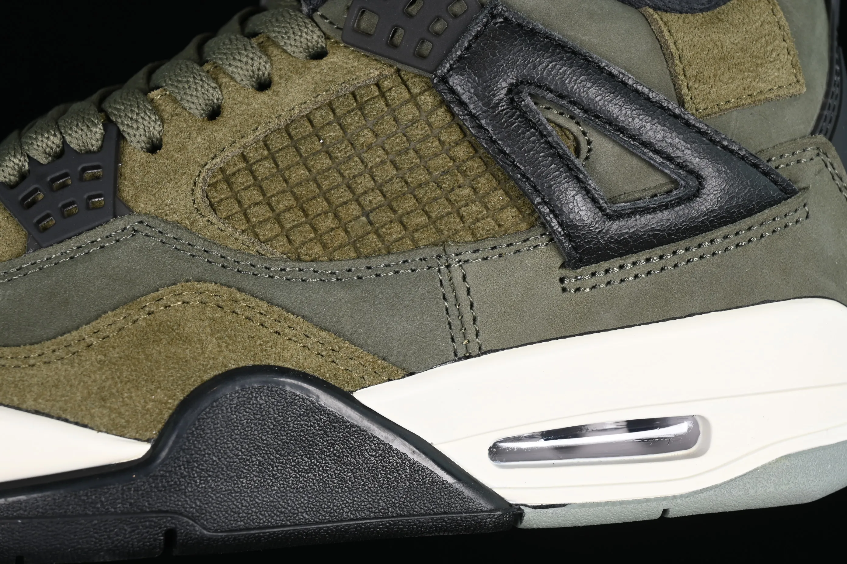 All categories Air Jordan Jordan series basketball shoes Air Jordan 4 Air Jordan 4 SE Craft "Medium Olive" AJ4 Joe 4 olive green FB9927-200